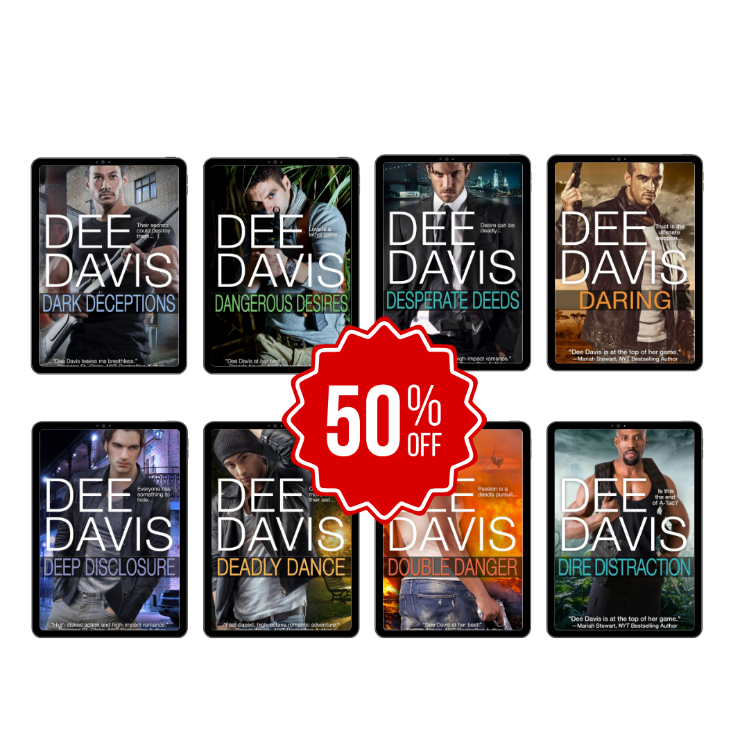 Dee Davis A-Tac eight book bundle, 20% off