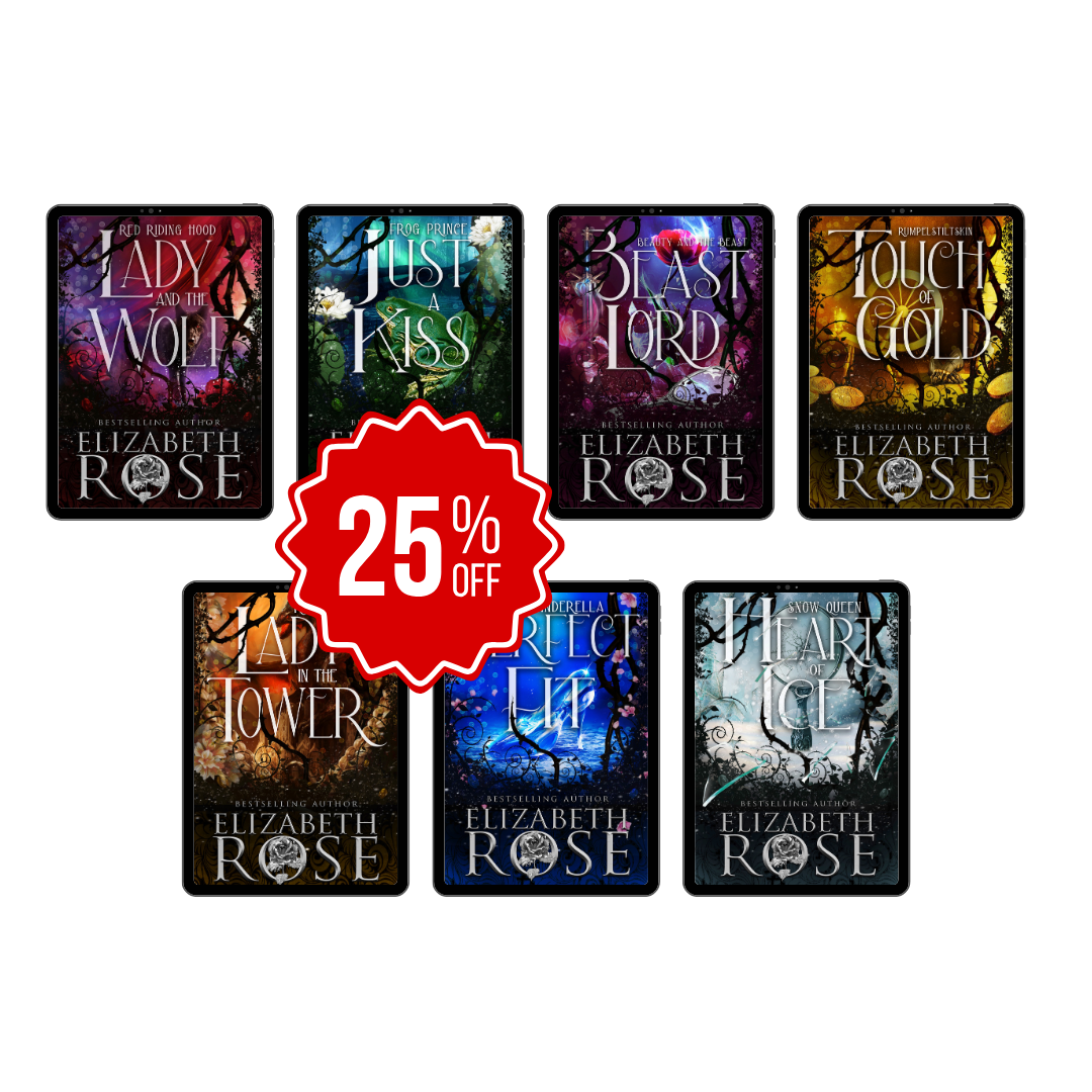 Elizabeth Rose's Tangled Tales 7 book covers 25% bundle
