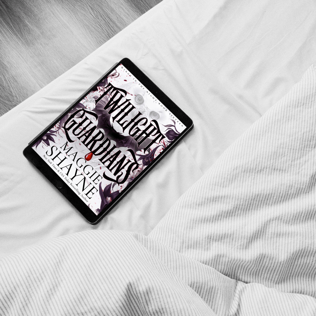 Maggie Shayne's Twilight Guardian Lifestyle 3 white sheets, ebook cover