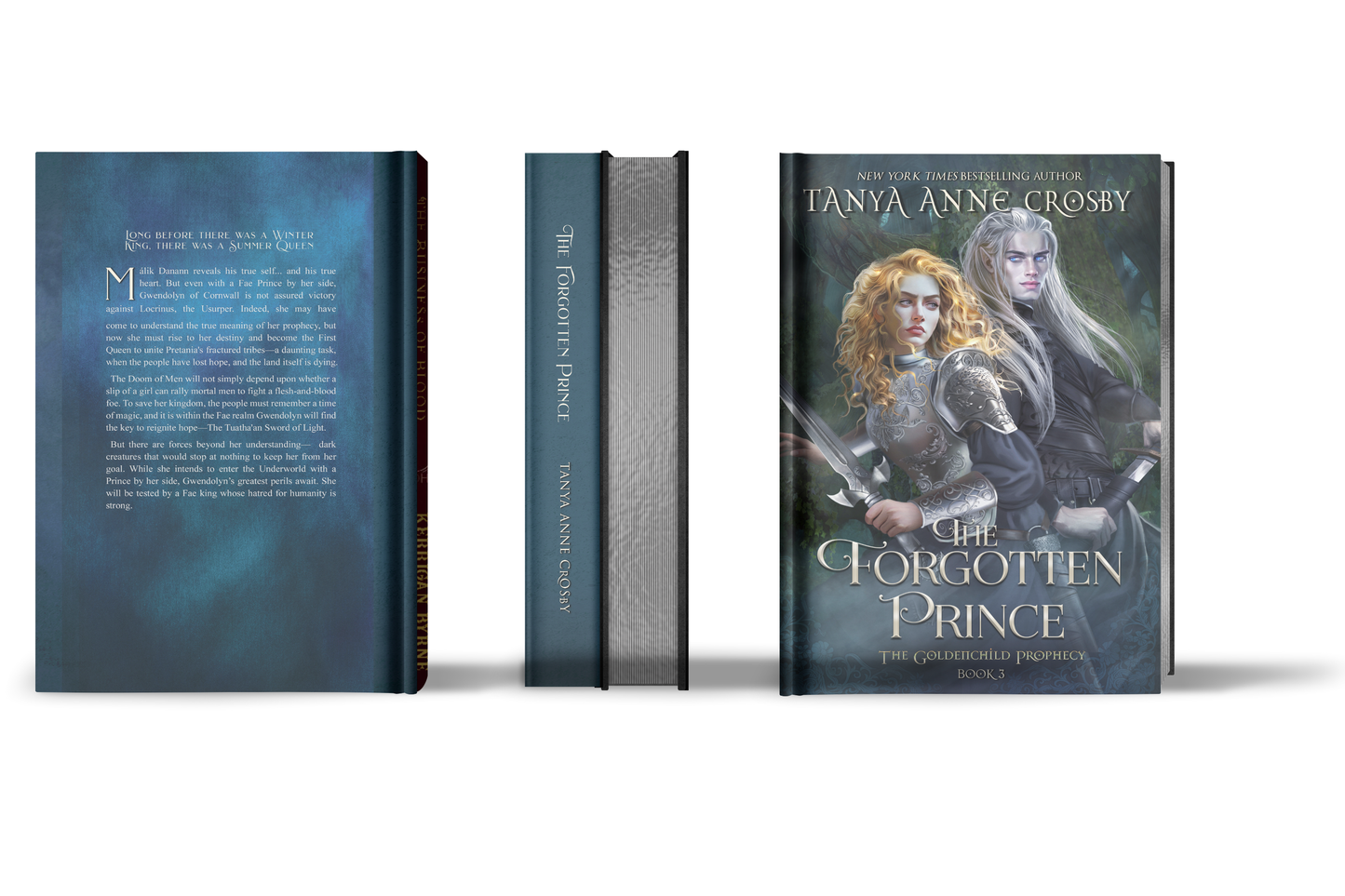 The Forgotten prince front and back cover, spine, paper edges special edition hardcover
