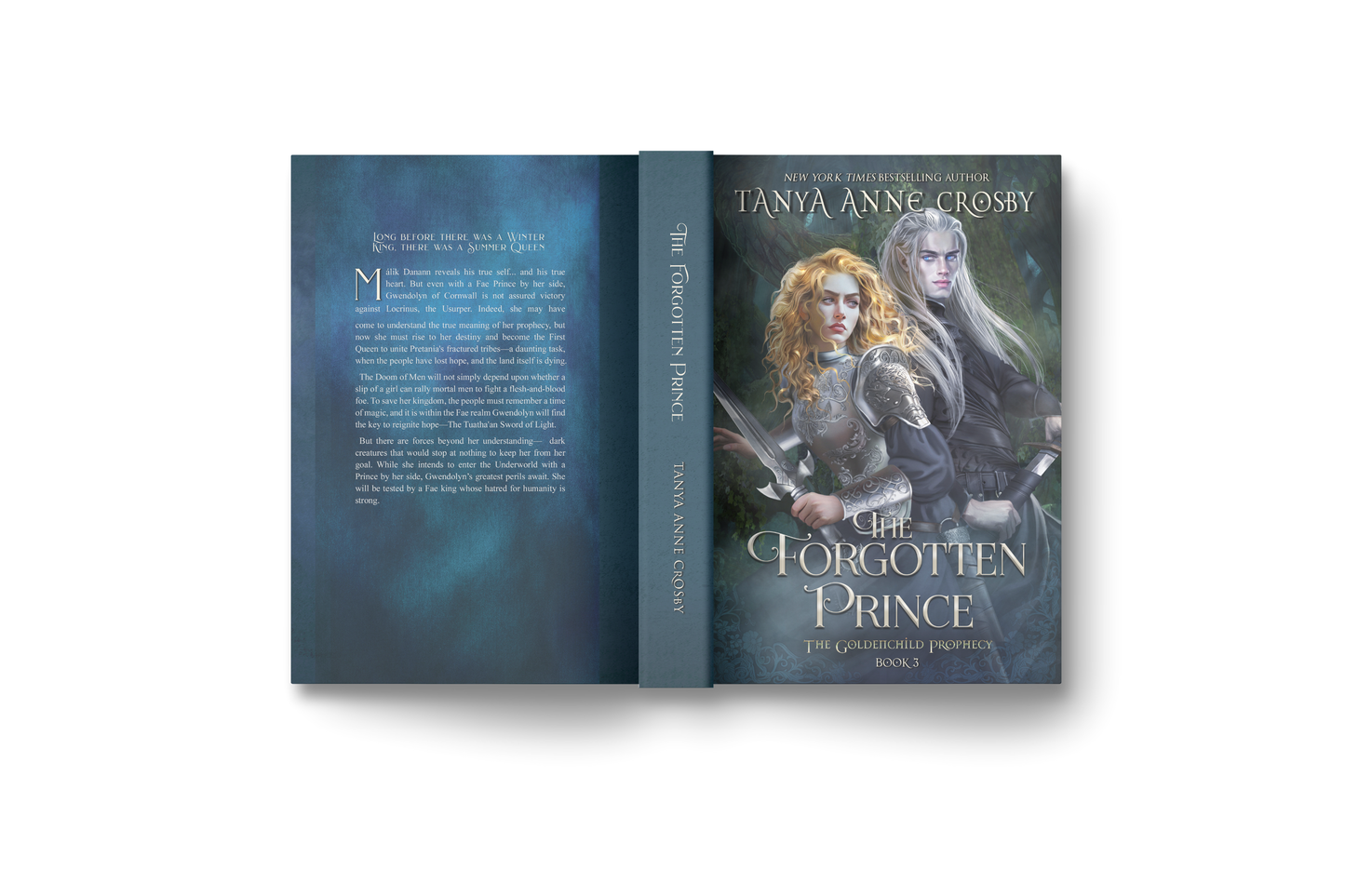 The Forgotten Prince special edition hardcover spread