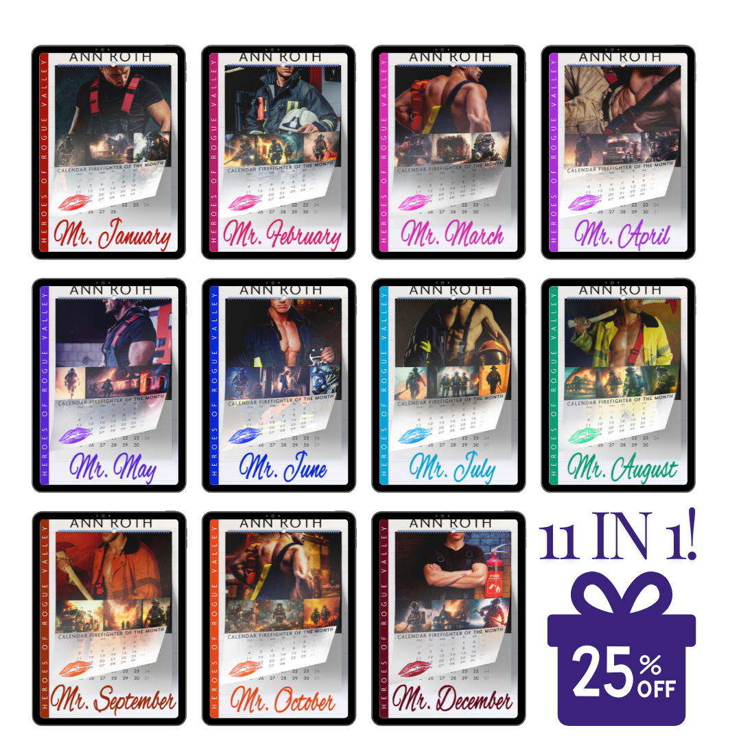 Ann Roth Heroes of Rogue Valley: Calendar Guys Bundle Covers, 25% off