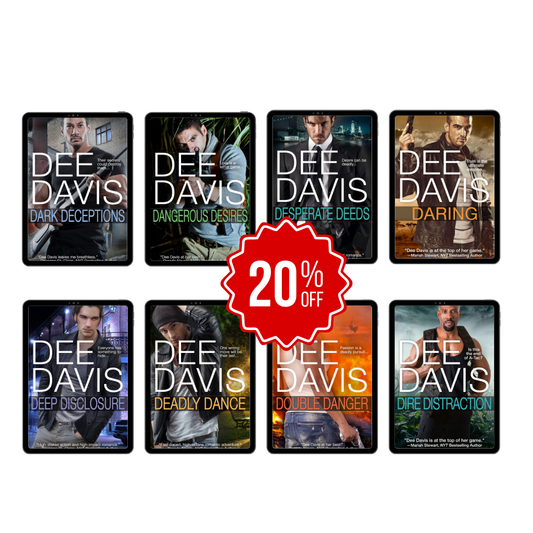 Dee Davis A-Tac eight book bundle, 20% off
