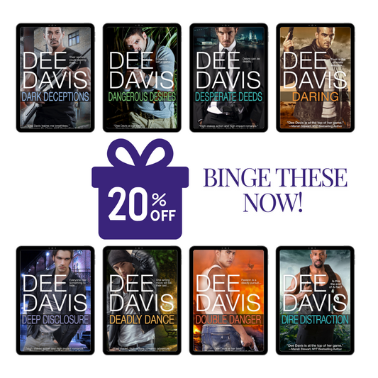 Dee Davis A-Tac eight book bundle, 20% off