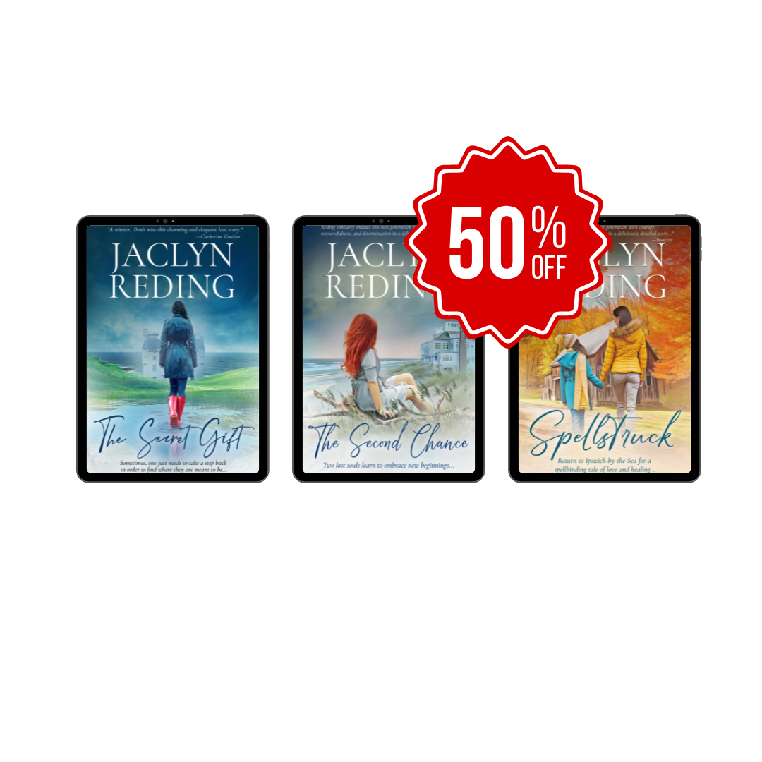 Jaclyn Reding Kith and Kin 3 book bundle front covers 15%