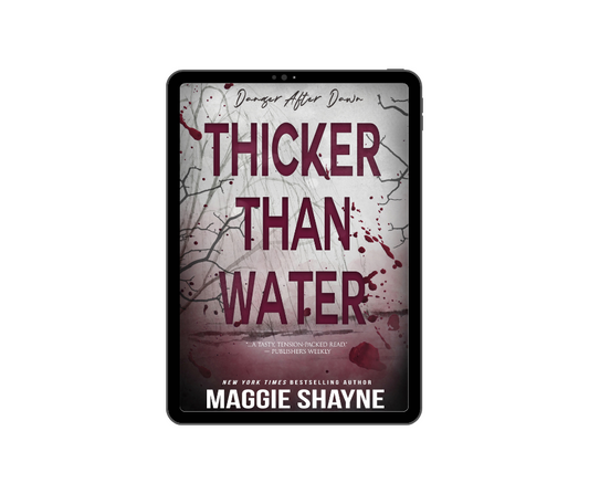 Maggie ShayneThicker-Than-Water-Kindle cover