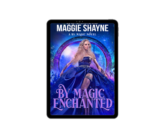 Maggie Shayne By-Magic-Enchanted ebook cover