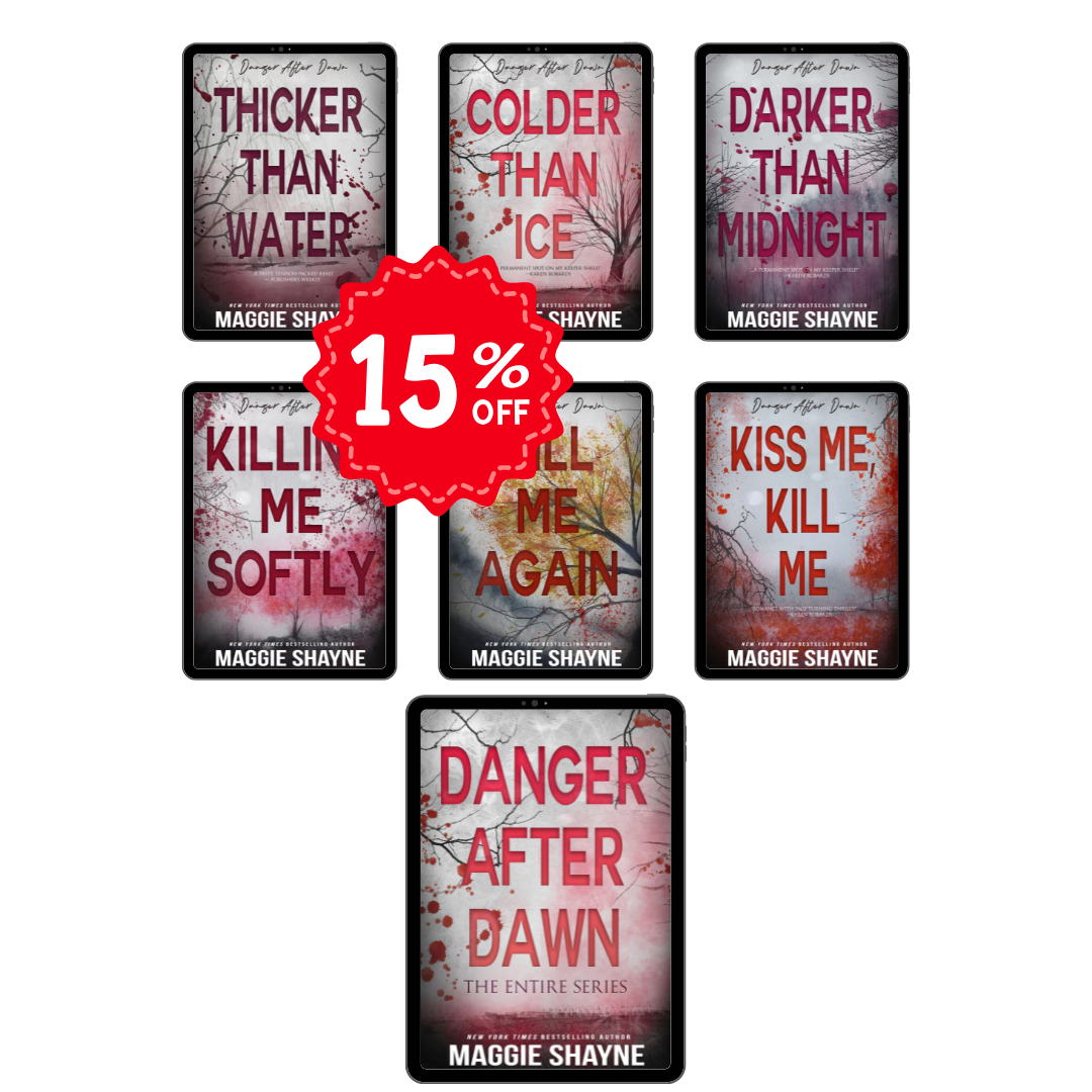 Maggie Shayne Eve of Destruction six book bundle omnibus covers, 15% off
