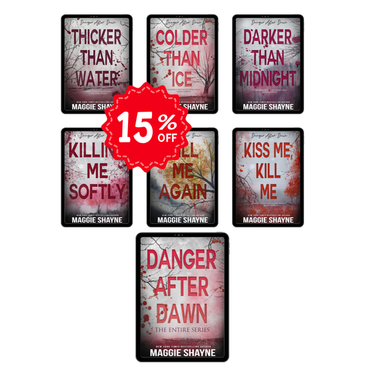 Maggie Shayne Eve of Destruction six book bundle omnibus covers, 15% off