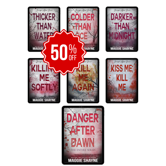 Maggie Shayne Eve of Destruction six book bundle omnibus covers, 15% off