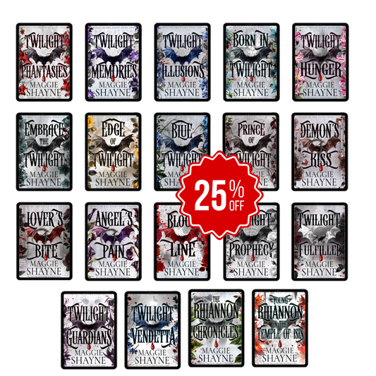 Maggie Shayne Wings in the Night Bundle front covers 25% off