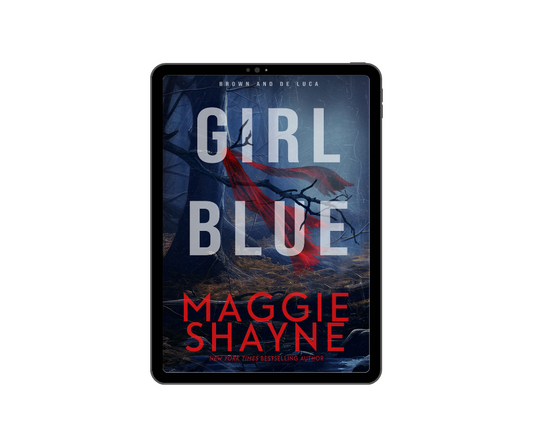 Maggie Shayne's Brown-and-de-Luca--Girl-Blue-2 cover