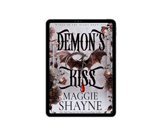 Maggie Shayne's Demon's Kiss ebook cover