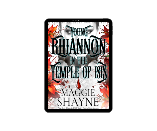 Maggie Shayne's Young Rhiannon in the Temple of Isis ebook cover