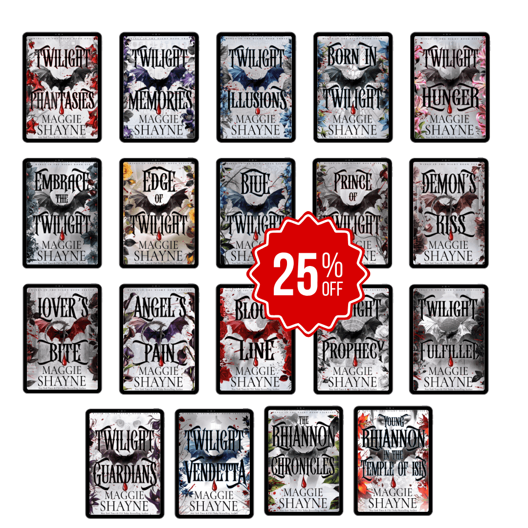 Maggie Shayne Wings in the Night Series Bundle 25% off