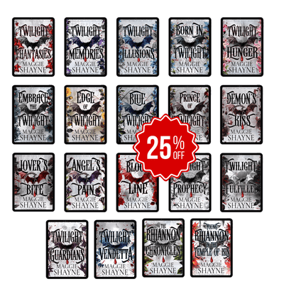 Maggie Shayne Wings in the Night Series Bundle 25% off