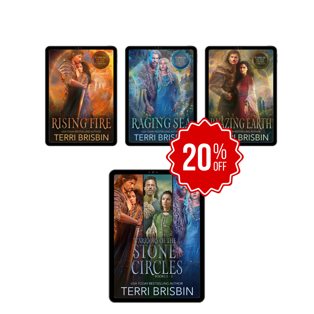 Terri Brisbin's Warriors of the Stone Circles 3 books 20% off bundle