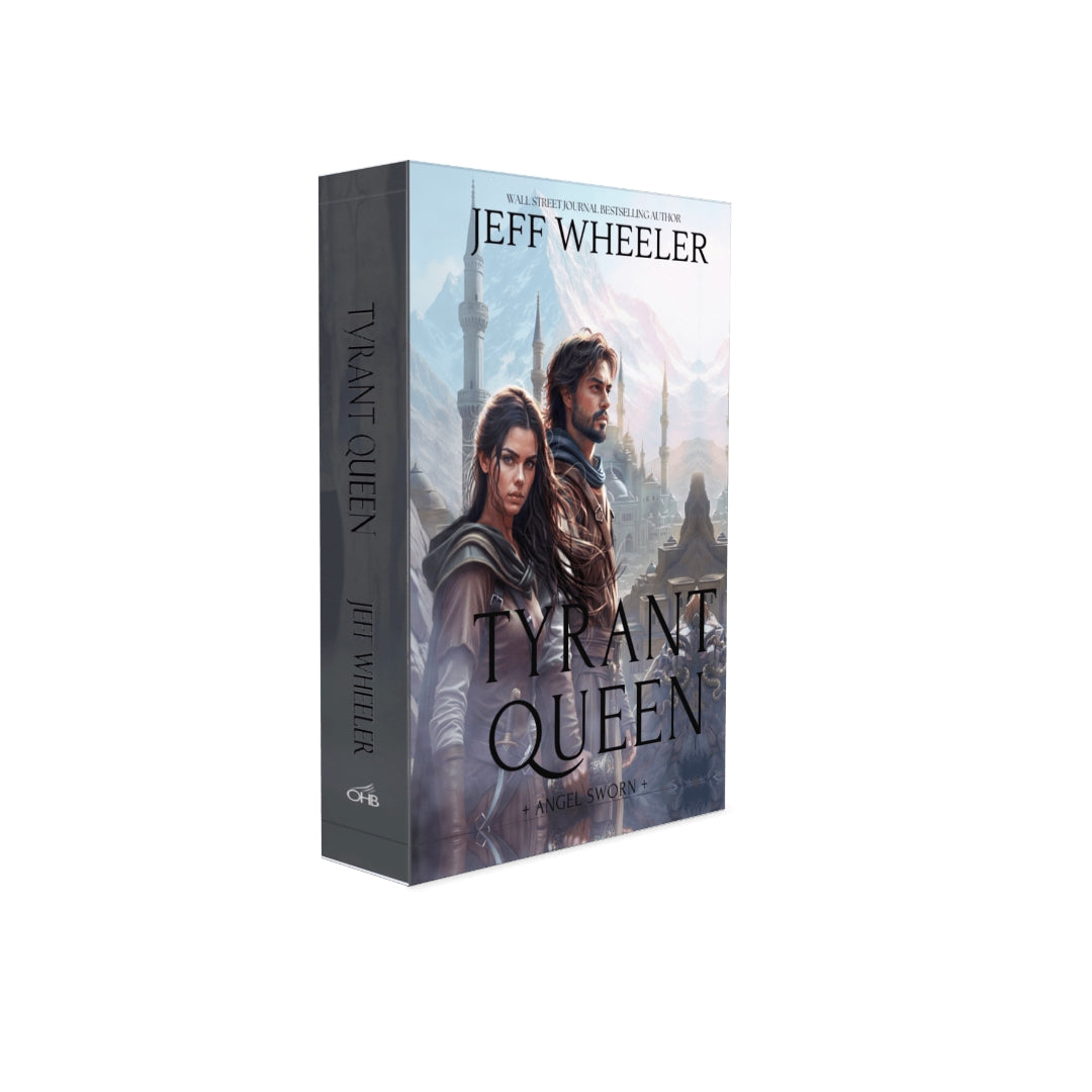 Tyrant Queen by Jeff Wheeler special edition front cover and spine