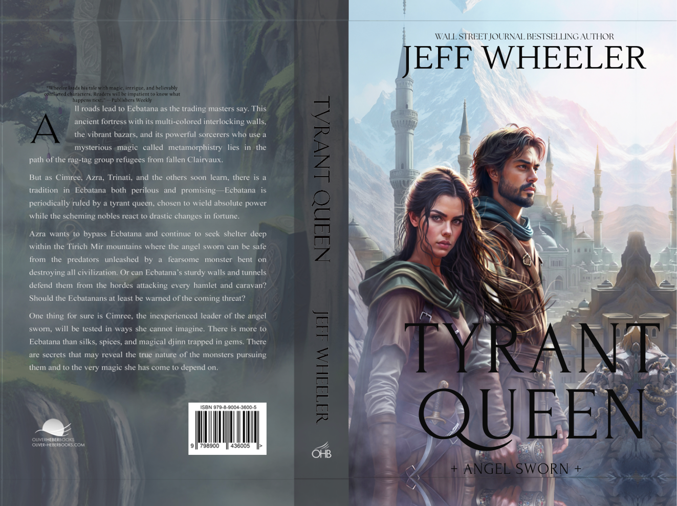 Tyrant Queen by Jeff Wheeler special edition full spread